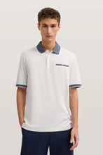 Load image into Gallery viewer, Bugatti White Pocket Polo 8151 15091e 10