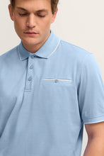 Load image into Gallery viewer, Bugatti Light Blue Pocket Polo 8151 15091e 320