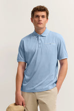 Load image into Gallery viewer, Bugatti Light Blue Pocket Polo 8151 15091e 320