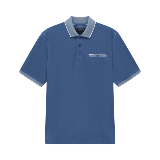 Bugatti Blue Pocket Polo 8151 15091e 370