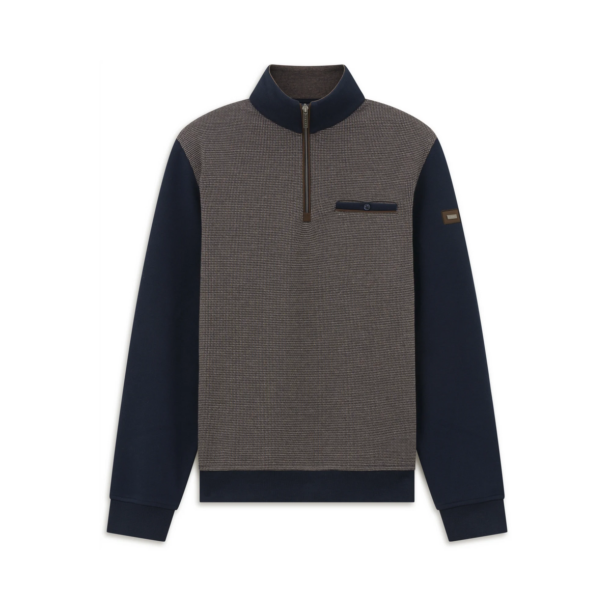 Bugatti Beige Zip Sweat 8550 25058f 60