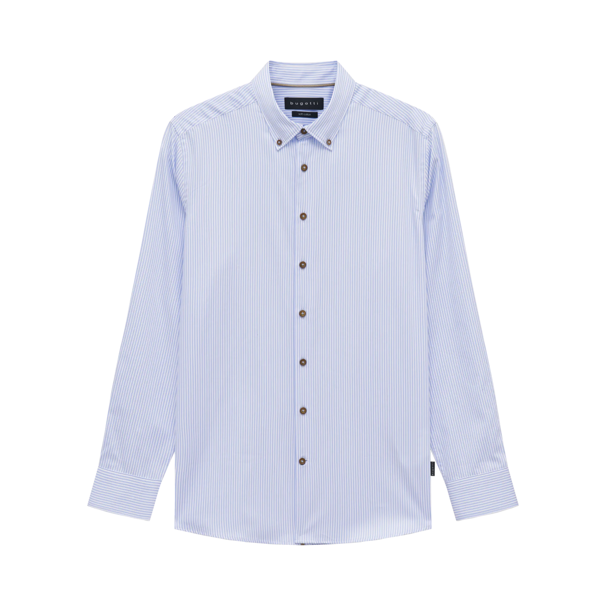 Bugatti Striped Blue Shirt 9350 28507f 320