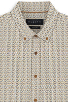 Bugatti Beige Printed Shirt 9350 28511f 320