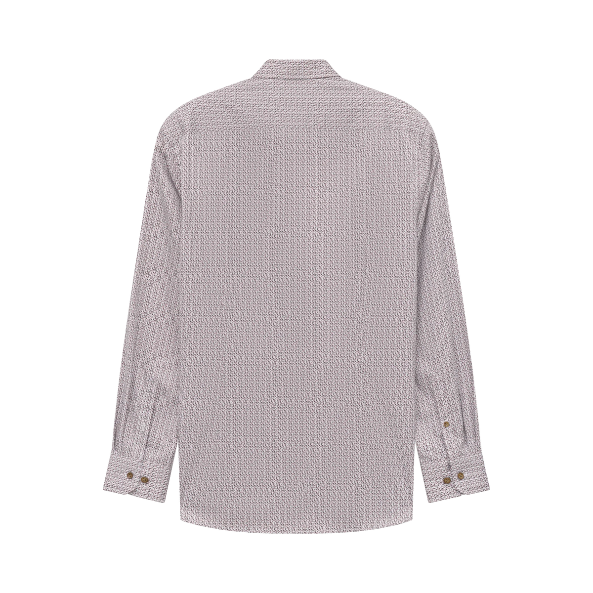 Bugatti Burgundy Printed Shirt 9350 28511f 730