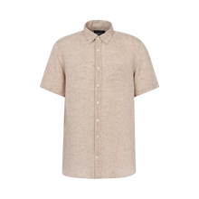 Load image into Gallery viewer, Bugatti Beige Linen Shirt 9450 78900C