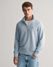 Load image into Gallery viewer, Gant 2008005 474 | Shield 1/2 Zip Sweat in Dove Blue