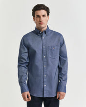 Load image into Gallery viewer, Gant Blue Oxford Shirt 3000200 423