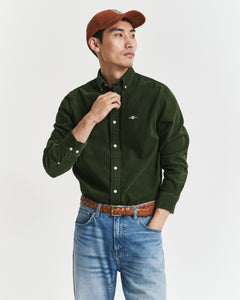 Gant Green Corduroy Shirt 3250351 360