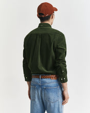 Load image into Gallery viewer, Gant Green Corduroy Shirt 3250351 360