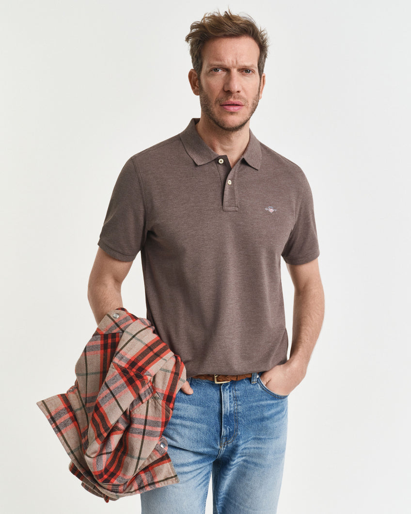 Gant Brown Polo Shirt 2210 290