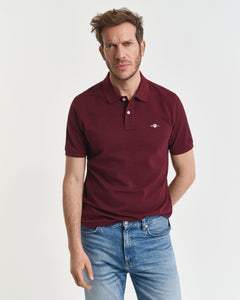 Gant Burgundy Polo Shirt 2210 677