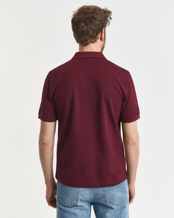 Gant Burgundy Polo Shirt 2210 677