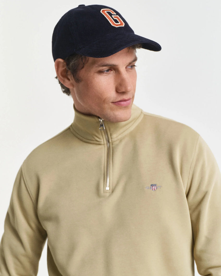 Gant Beige Zip Sweat 2008005 224