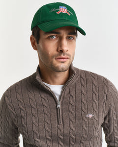 Gant Brown Zip Knit 8050603 290
