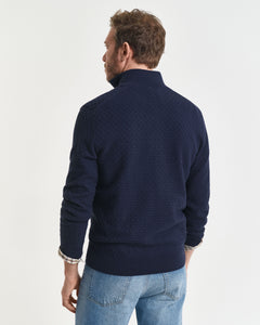 Gant Navy 1/2 Zip 8030262 433