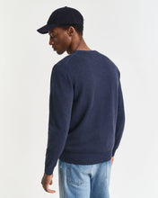Load image into Gallery viewer, Gant Navy Melange Crew 87211 480