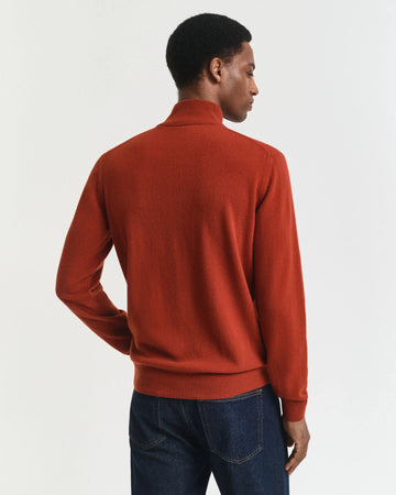 Gant Rust Wool 1/2 Zip 87213 623