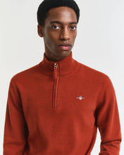 Load image into Gallery viewer, Gant Rust Wool 1/2 Zip 87213 623