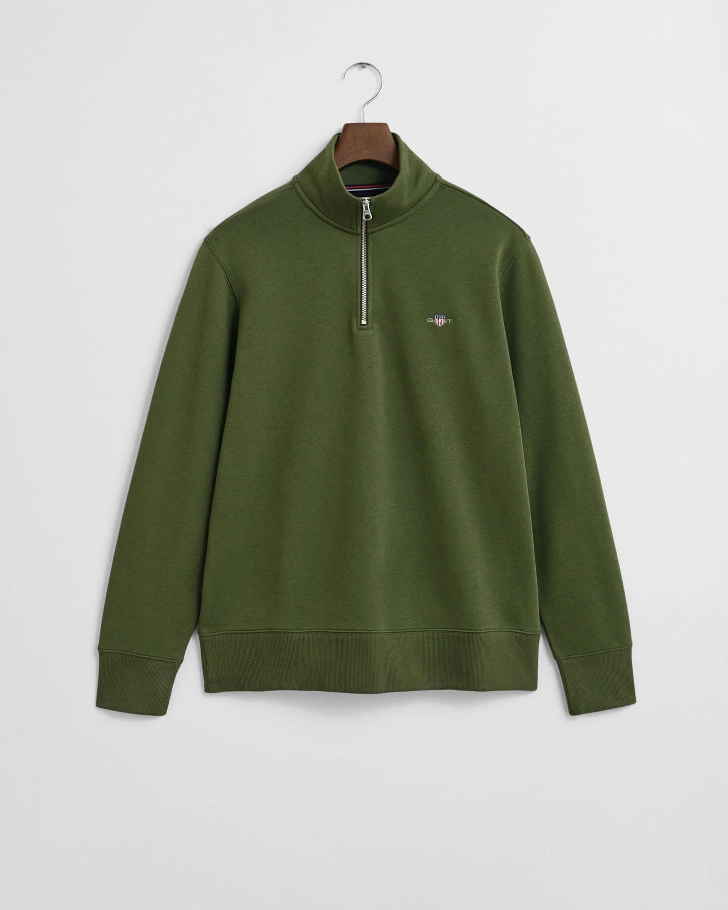 Gant Green Zip Sweat 2008005 303