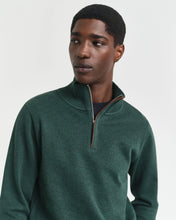 Load image into Gallery viewer, Gant Green Zip Sweat 2068028 374