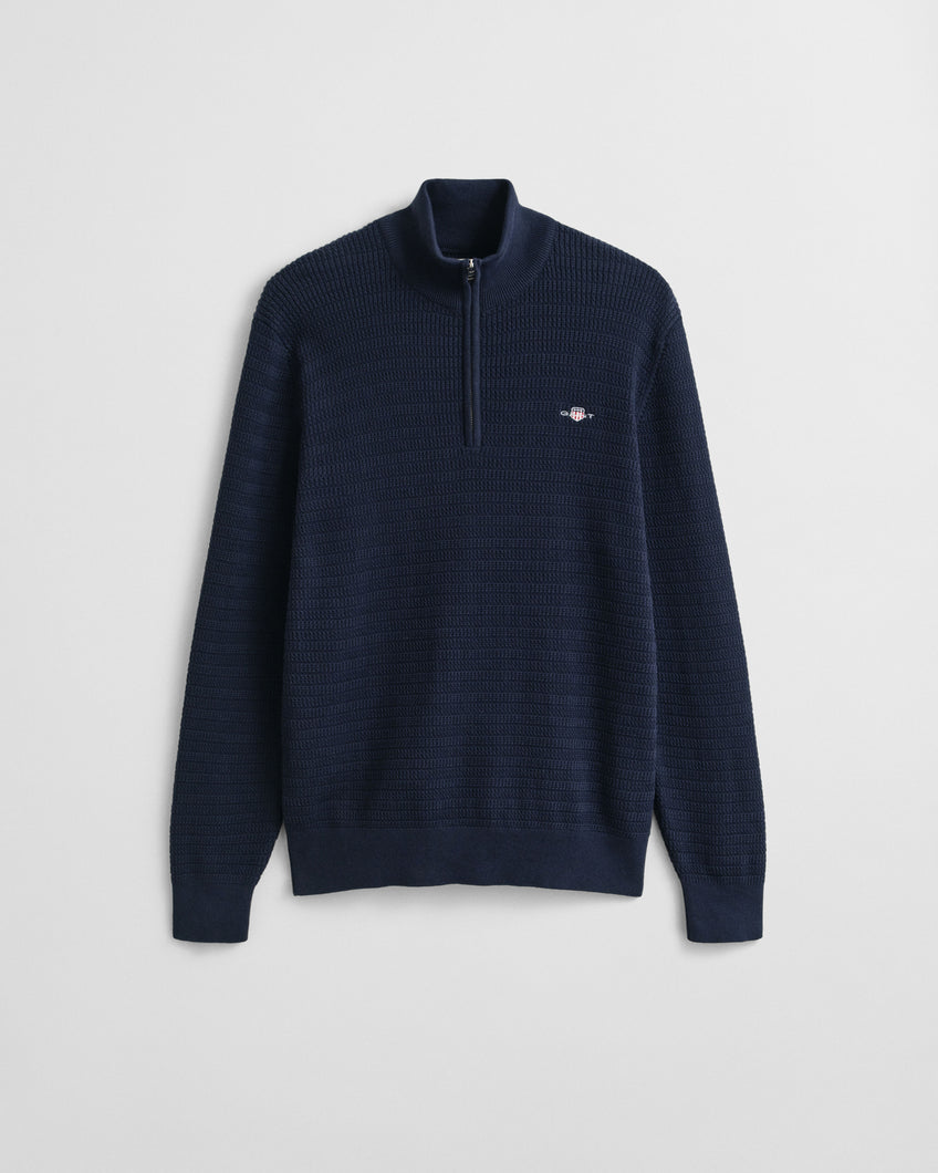 Gant Navy Zip Knit 8030568 433