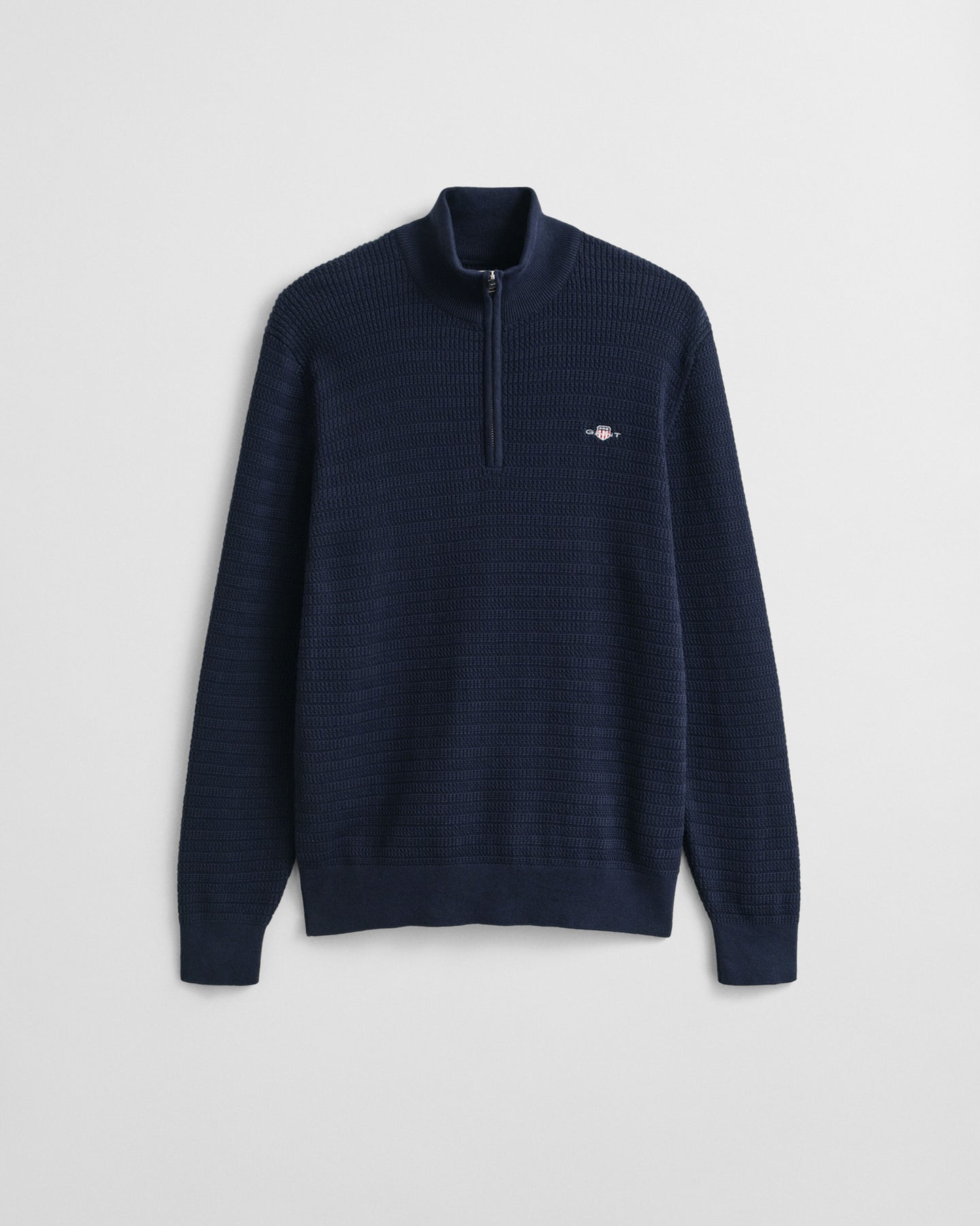 Gant Navy Zip Knit 8030568 433