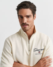 Load image into Gallery viewer, Gant Cream Zip Sweat 2067095 130
