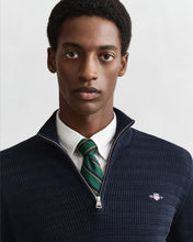 Load image into Gallery viewer, Gant Navy Zip Knit 8030568 433