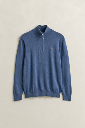 Gant Denim Blue Zip Knit 8030564 906