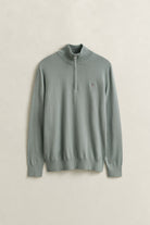 Gant Grey Green Zip Knit 8030564 10