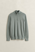 Load image into Gallery viewer, Gant Grey Green Zip Knit 8030564 10
