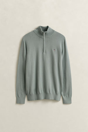 Gant Grey Green Zip Knit 8030564 10