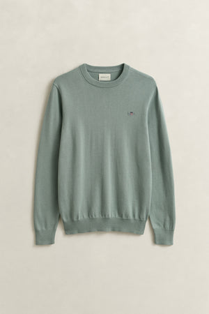 Gant Grey Green Crew 8030561 10