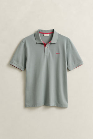 Gant Grey Green Polo 2062026 10