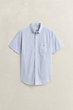 Load image into Gallery viewer, Gant Light Blue Short Sleeve Shirt 3000101 455