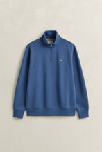 Load image into Gallery viewer, Gant Vintage Blue Zip Sweat 2008005 442