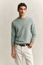 Load image into Gallery viewer, Gant Grey Green Crew 8030561 10