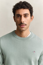 Load image into Gallery viewer, Gant Grey Green Crew 8030561 10