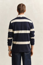 Load image into Gallery viewer, Gant Navy Striped Rugby 2065100 433