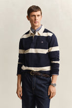 Load image into Gallery viewer, Gant Navy Striped Rugby 2065100 433