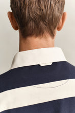 Load image into Gallery viewer, Gant Navy Striped Rugby 2065100 433