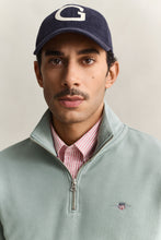 Load image into Gallery viewer, Gant Grey Green Zip Sweat 2008005 10