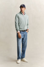 Load image into Gallery viewer, Gant Grey Green Zip Sweat 2008005 10