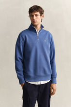 Load image into Gallery viewer, Gant Vintage Blue Zip Sweat 2008005 442
