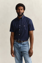 Load image into Gallery viewer, Gant Navy Short Sleeve Shirt 3000101 410