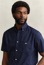 Load image into Gallery viewer, Gant Navy Short Sleeve Shirt 3000101 410