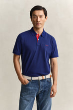 Load image into Gallery viewer, Gant Rich Navy Polo 2062026 432