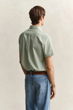 Load image into Gallery viewer, Gant Green Gingham Short Sleeve Shirt 3000151 354