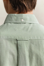 Load image into Gallery viewer, Gant Green Gingham Short Sleeve Shirt 3000151 354