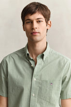 Load image into Gallery viewer, Gant Green Gingham Short Sleeve Shirt 3000151 354